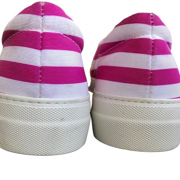 Joshua's Heart in NYC Womens Slip on Stripe Multi Sneakers Made in Italy Sz 38 - Picture 8 of 8